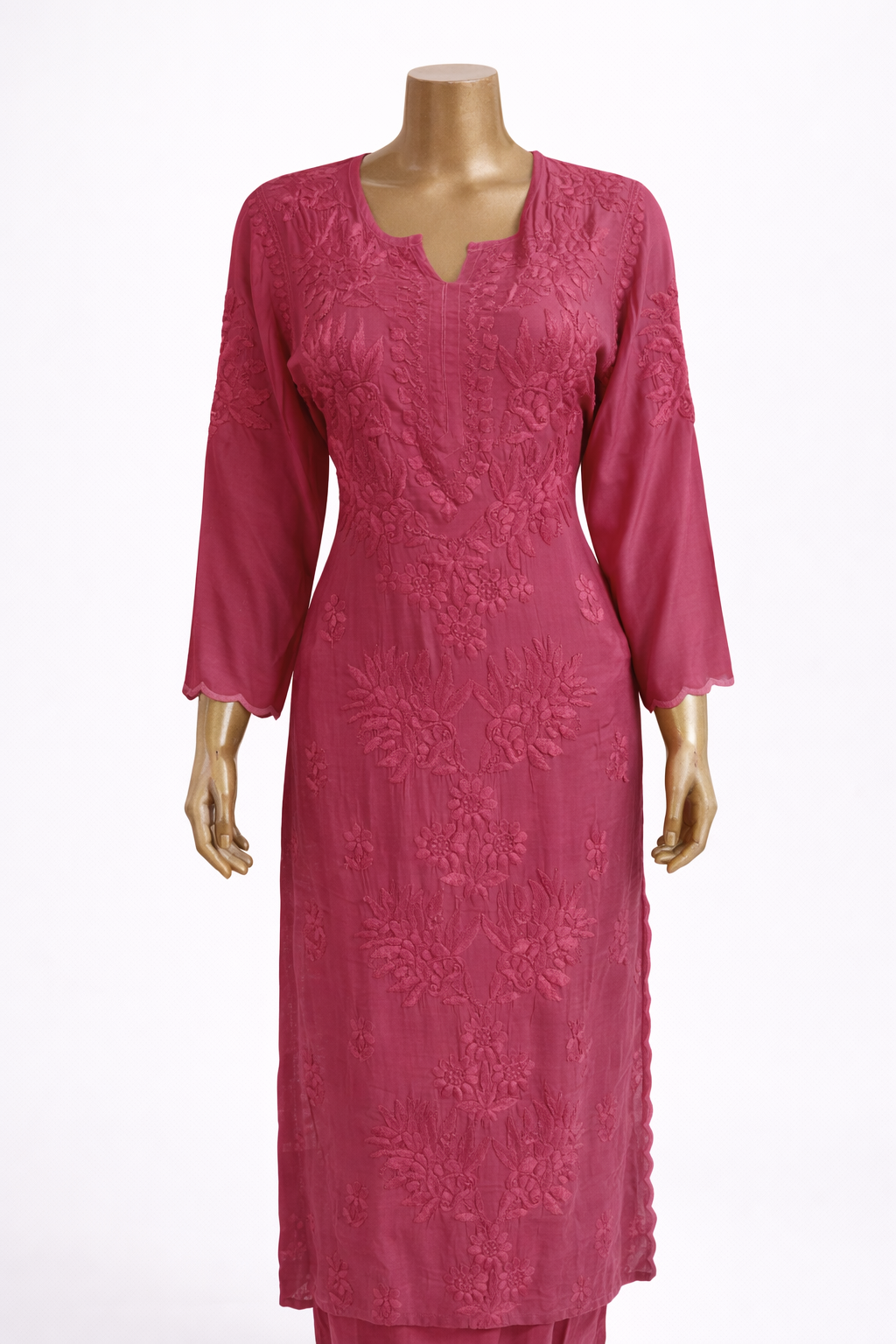Rosé Noor Chikankari Kurta