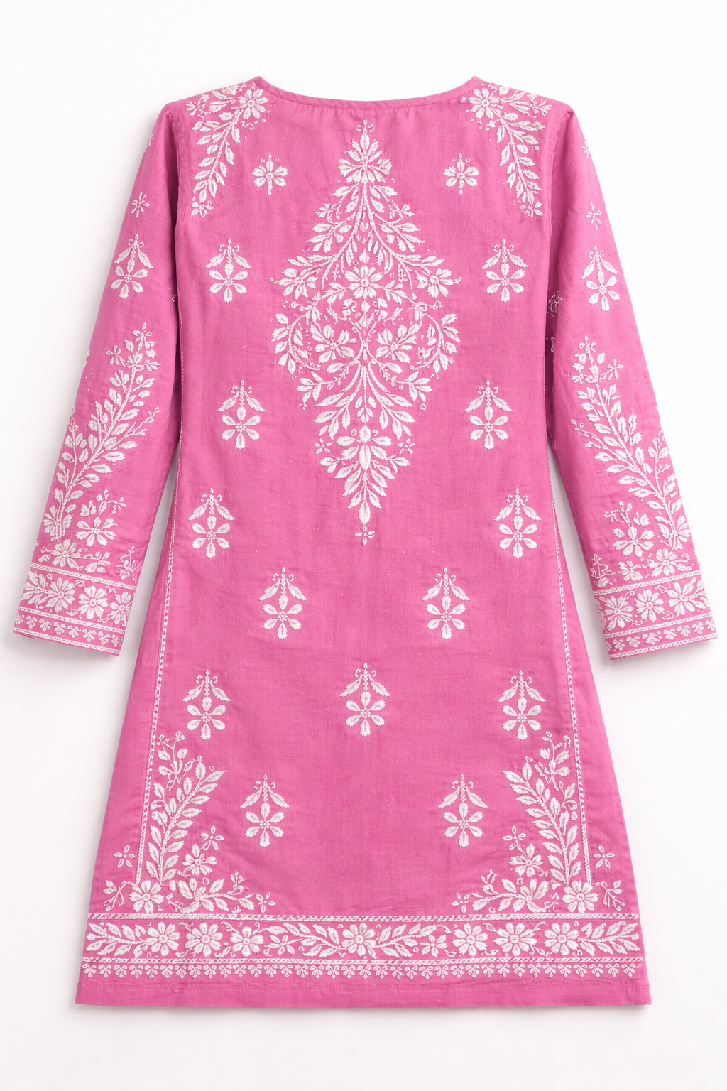 Rose Bloom Lucknowi Chikankari Kurta